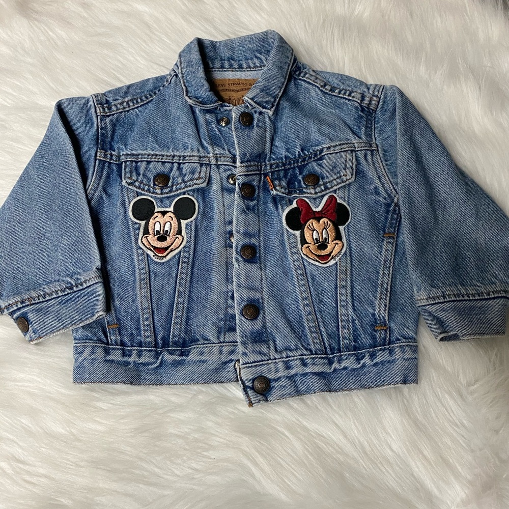 🌟SOLD🌟 Orange Label Levi’s Toddler Jacket - Picture 1 of 11
